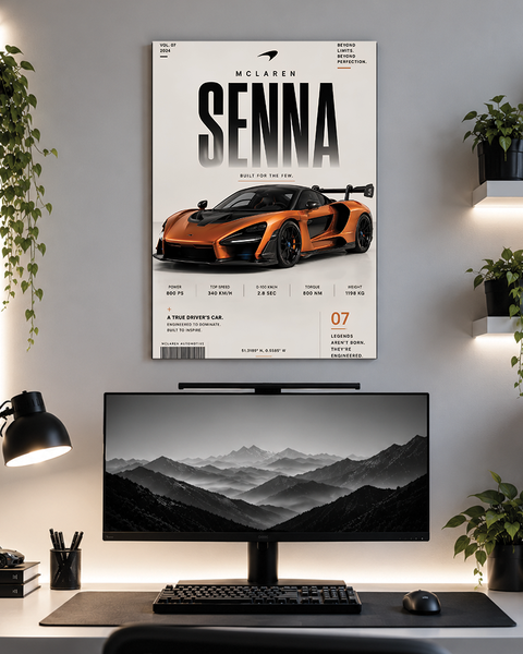 Mclaren Senna | Cars | Poster | BM59