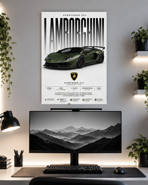 Lamborghini Aventador SVJ | Cars | Poster | BM6