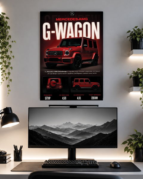 G-Wagon | Mercedes | Cars | Poster | BM8