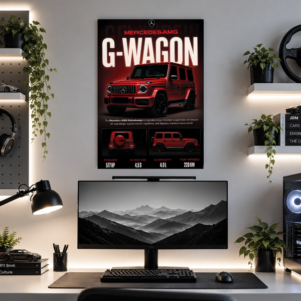 G-Wagon | Mercedes | Cars | Poster | BM8