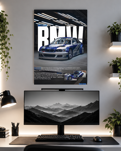 BMW M3 GTR | Cars | Poster | BM9