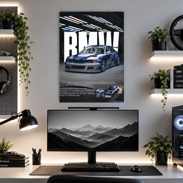 BMW M3 GTR | Cars | Poster | BM9