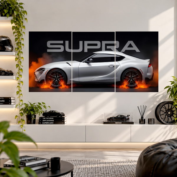 Toyota Supra | Supercar | Cars | Split Poster