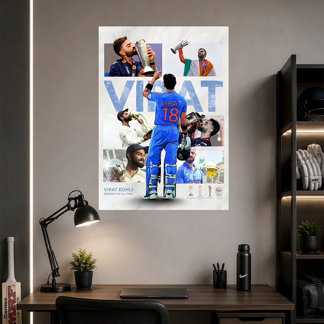 Virat Kohli | Cricket | Poster | CM64