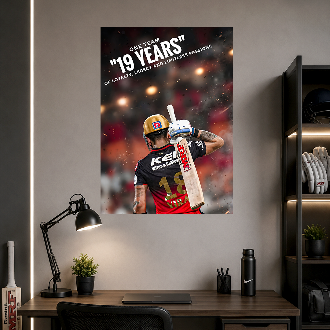 Virat Kohli | Cricket | Poster | CM75