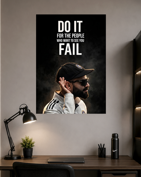 Virat Kohli | Do It | Cricket | Poster | CM78