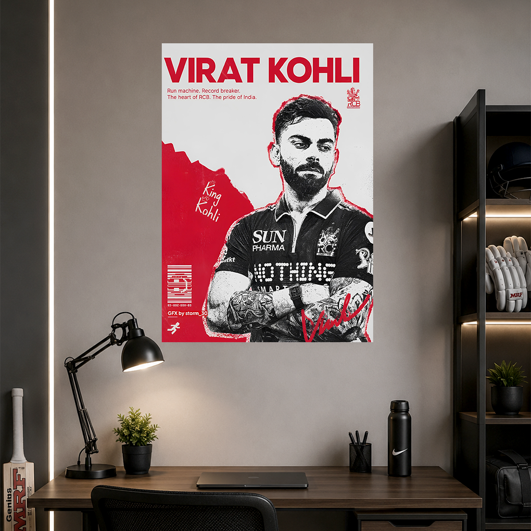 Virat Kohli | Cricket | Poster | CM80