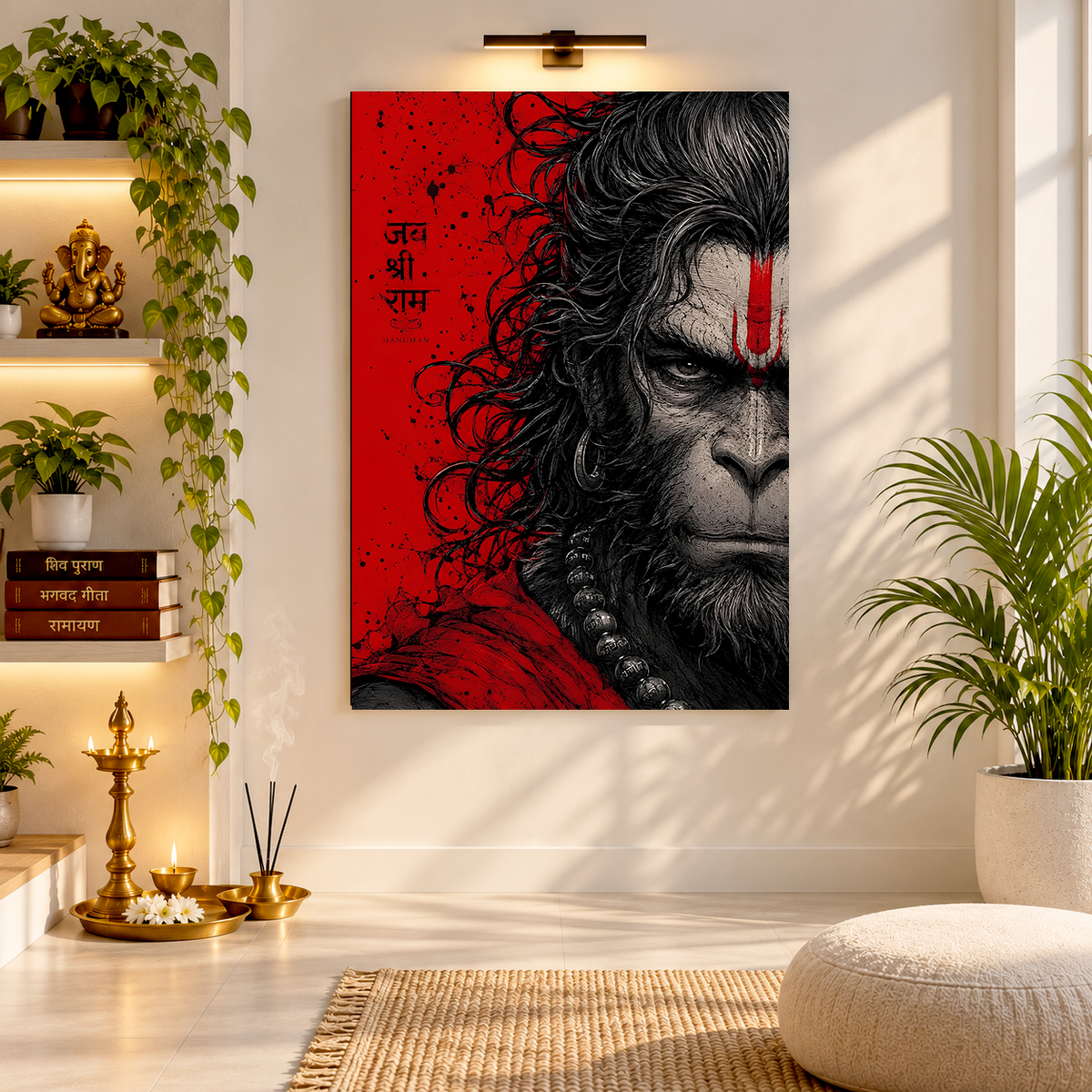 Lord Hanumana | Devotional | Poster | D51