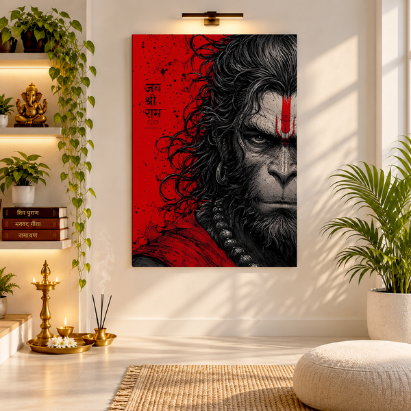 Lord Hanumana | Devotional | Poster | D51