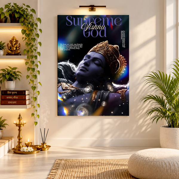 Vishnu Ji | Supreme | Devotional | Poster | D63