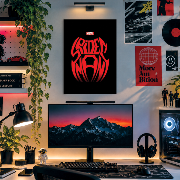 Spiderman Typography | Funky Posters | fm13