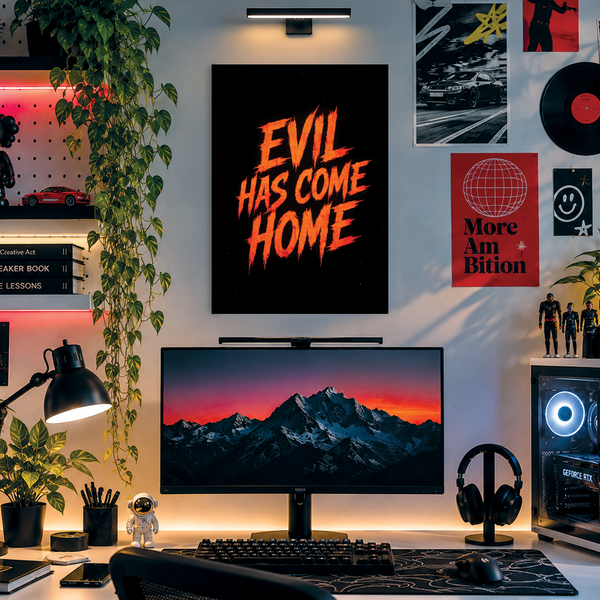 Evil came home | Funky Posters | fm2