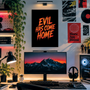 Evil came home | Funky Posters | fm2