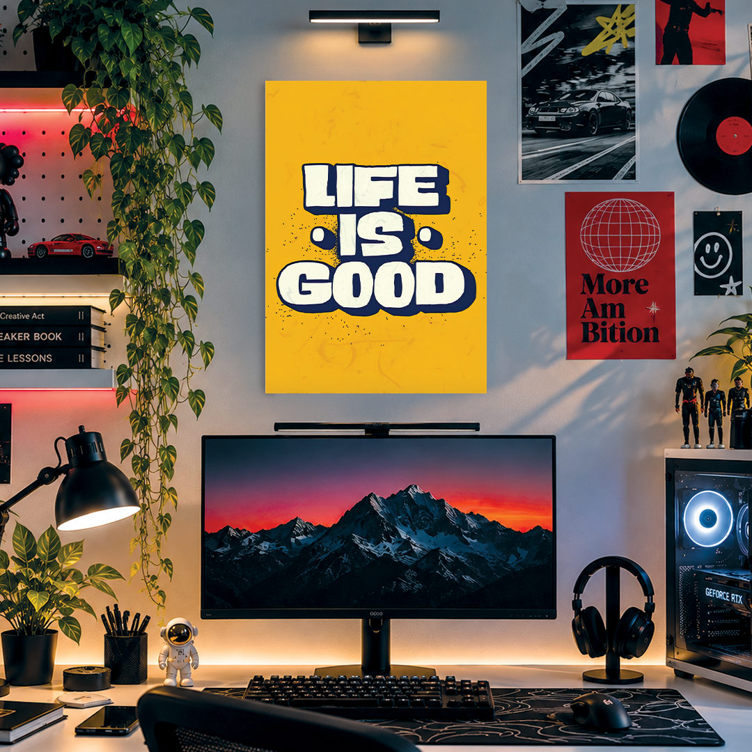 Life is Good | Funky Posters | fm25