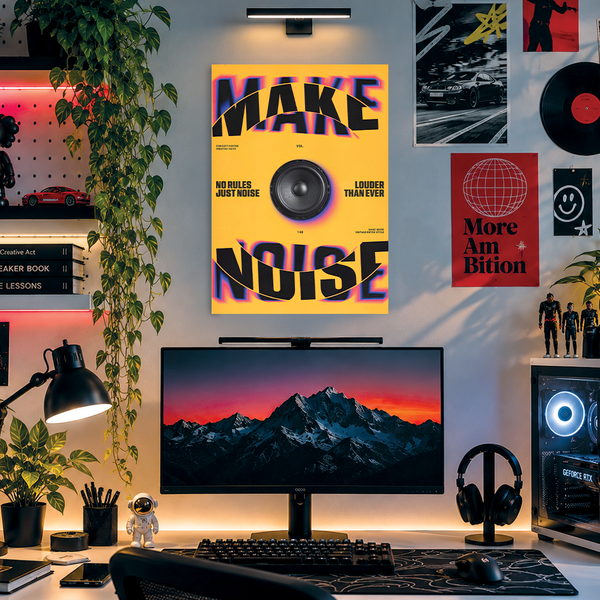 Make Noise | Funky Posters | fm33
