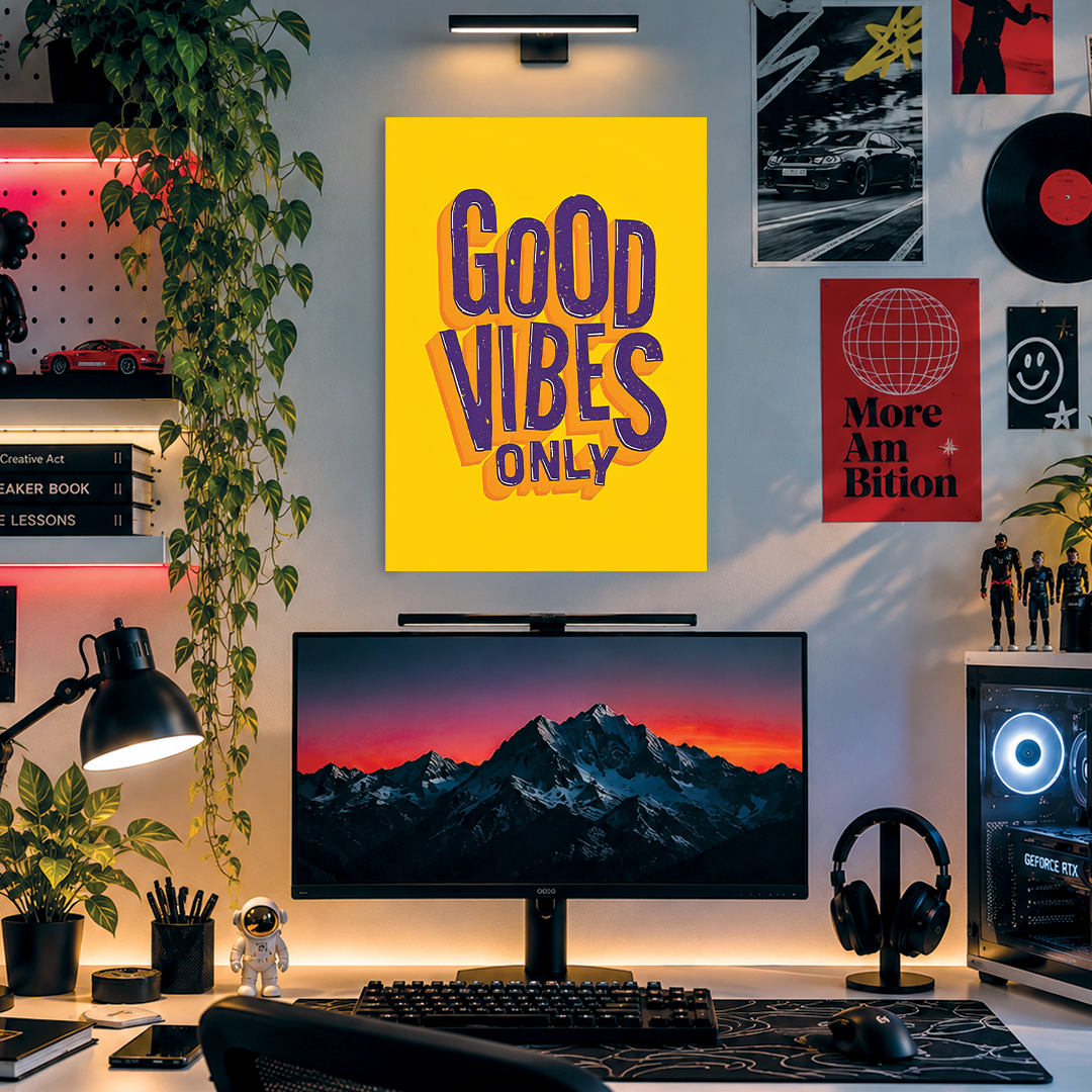 Good vibes only | Funky Posters | fm36