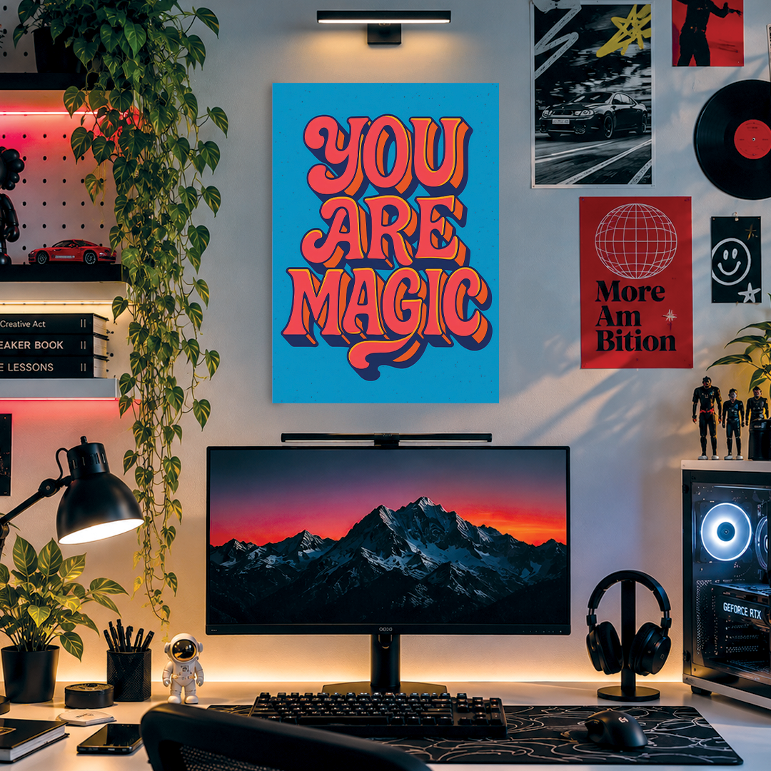 You are Magic | Funky Posters | fm43