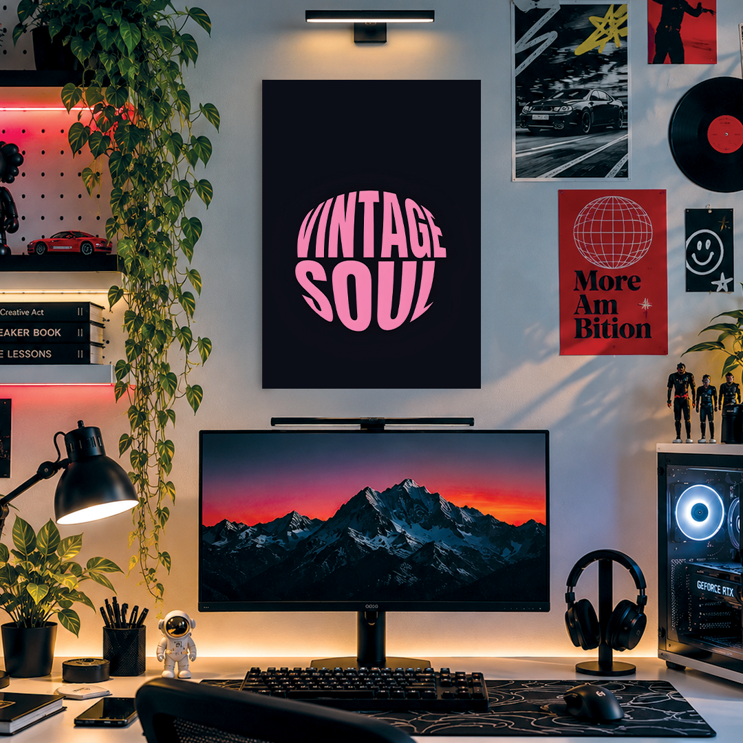 Vintage Soul | Funky Poster | fm5