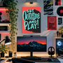 Get Outside & Play | Funky Posters | fm7