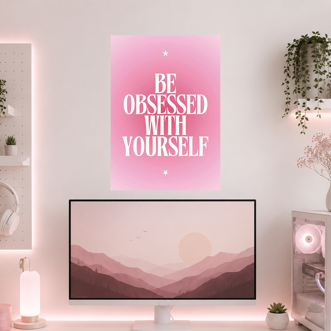 Self-obsessed | Boss Babe | Poster | GB100