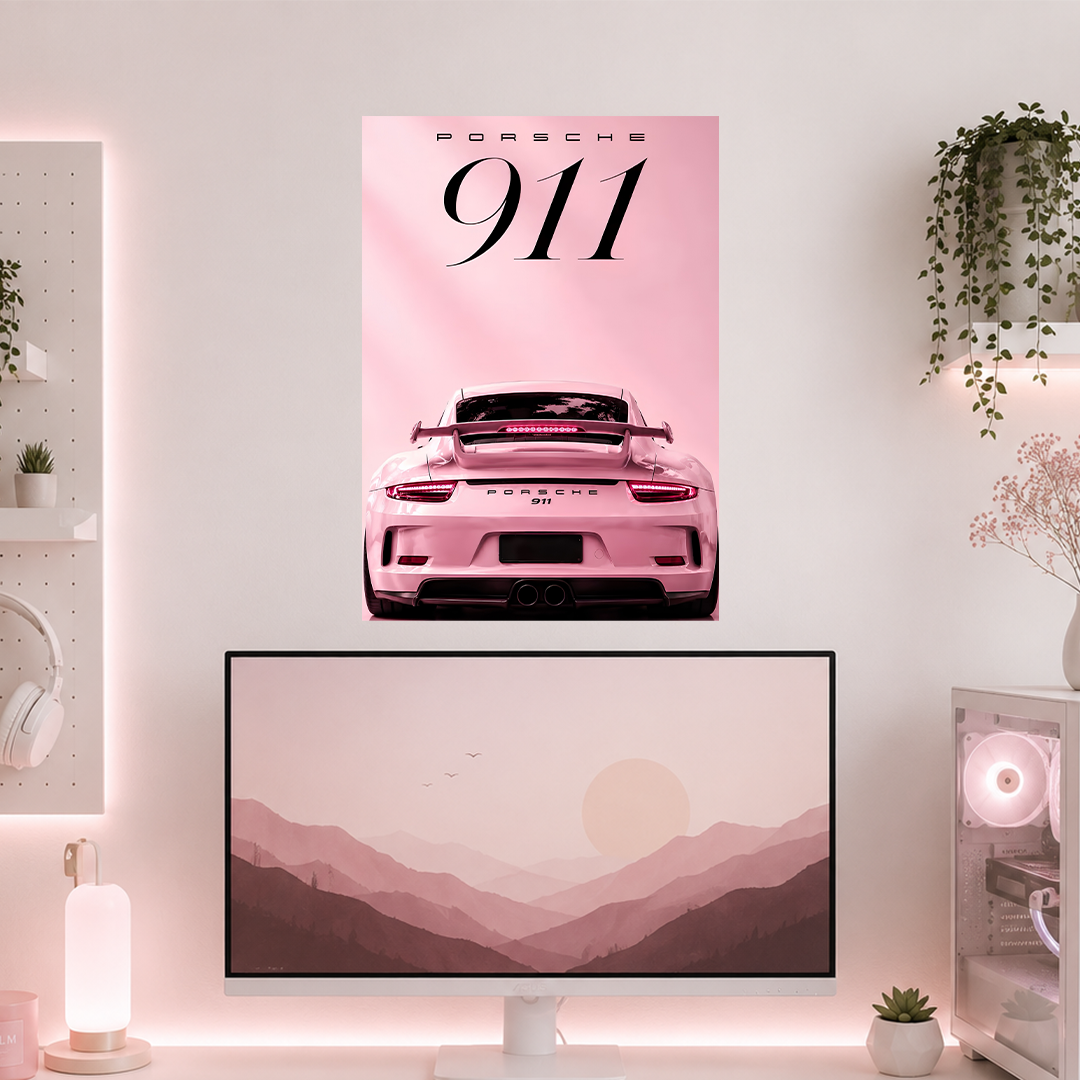 Porsche 911 | Boss Babe | Poster | GB103