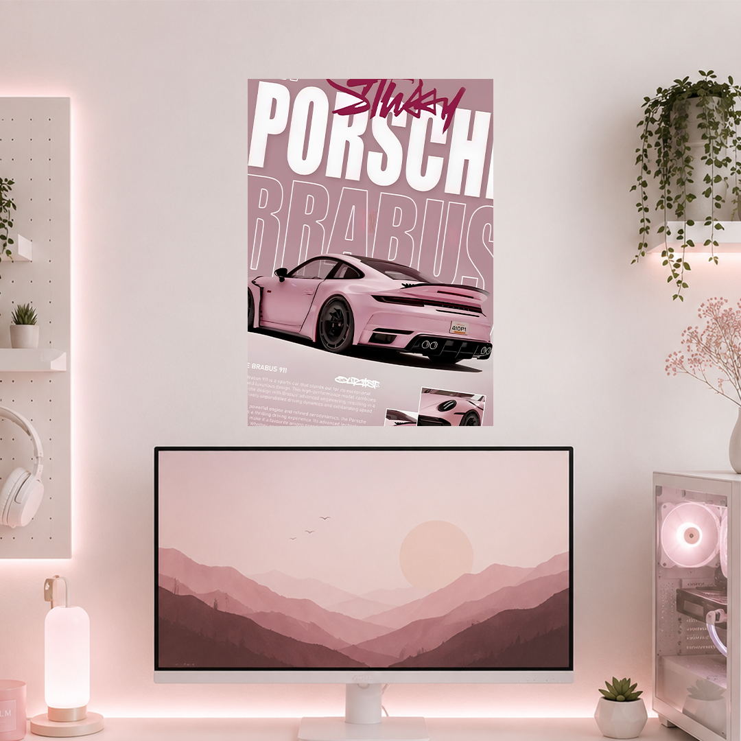 Porsche | Boss Babe | Poster | GB104