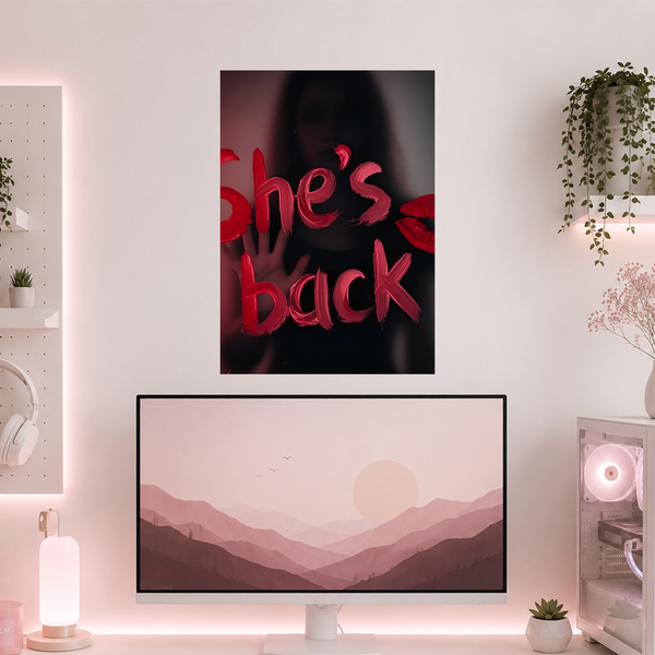 She's Back | Boss Babe | Poster | GB117