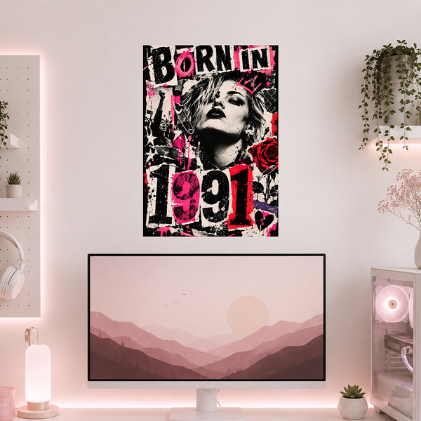 Born In 1991 | Boss Babe | Poster | GB128