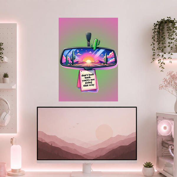 Don't Look Back | Boss Babe | Poster