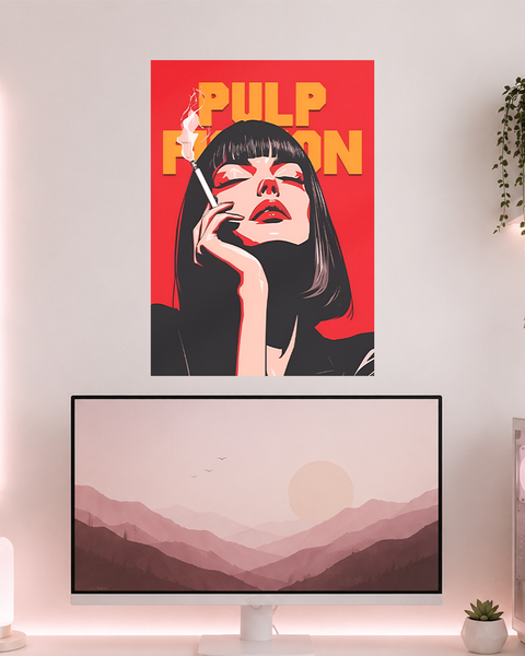 Pulp Fiction | Boss Babe | Poster