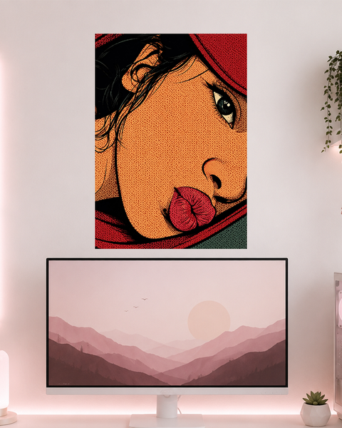 Lips Don't Lie| Boss Babe | Poster | BB32