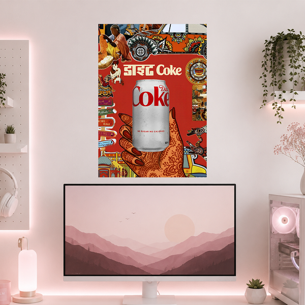 डाइट Coke | Boss Babe | Poster | BB37