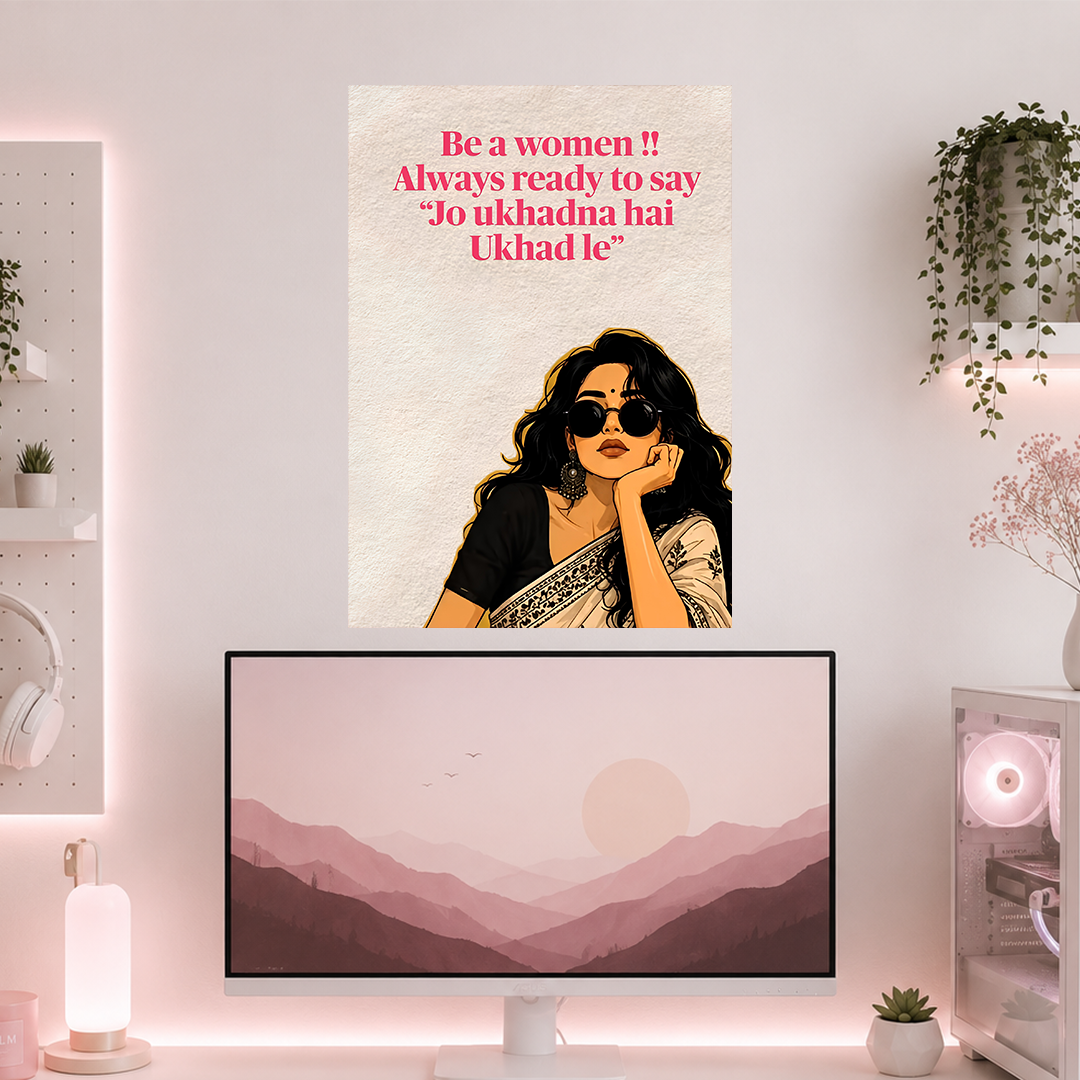 Ukhad le | Boss Babe | Poster | BB41