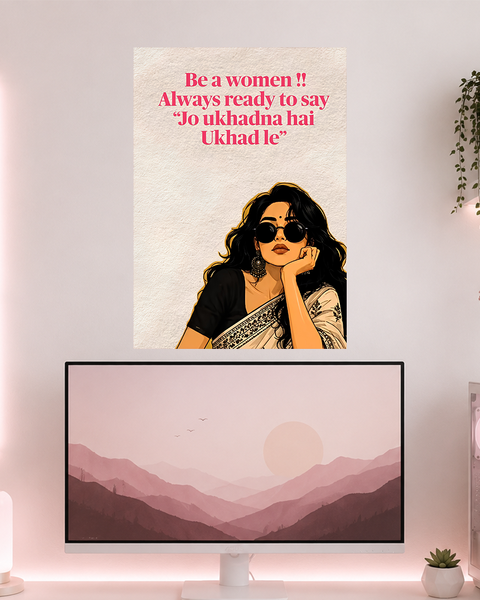Ukhad le | Boss Babe | Poster | BB41