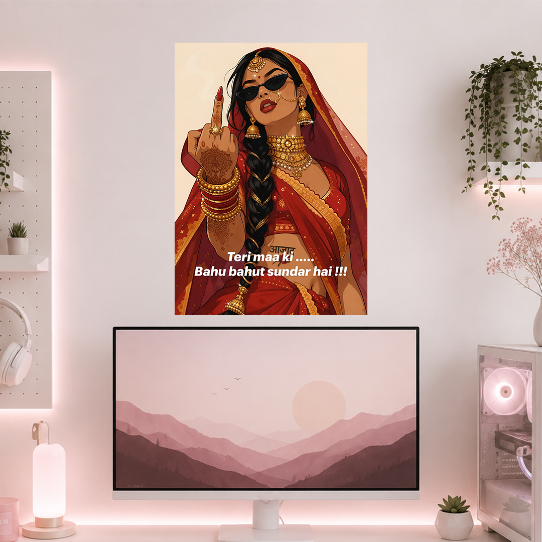 Teri Maa Ki Bahu | Boss Babe | Poster | BB45