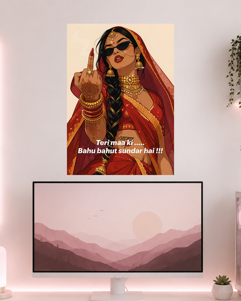 Teri Maa Ki Bahu | Boss Babe | Poster | BB45