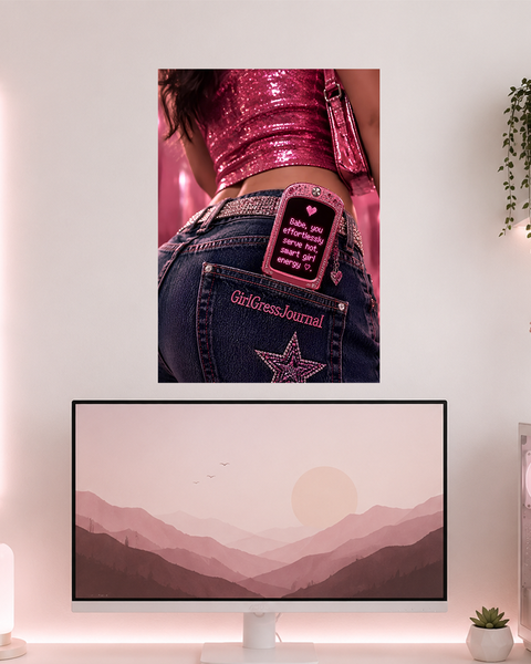 Smart Girl Energy | Boss Babe | Poster | GB50