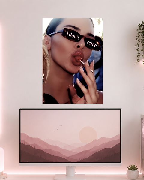 I don't care | Boss Babe | Poster | GB52