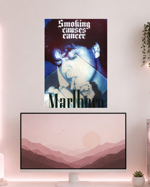 Smoking causes C*ncer | Boss Babe | Poster | GB53