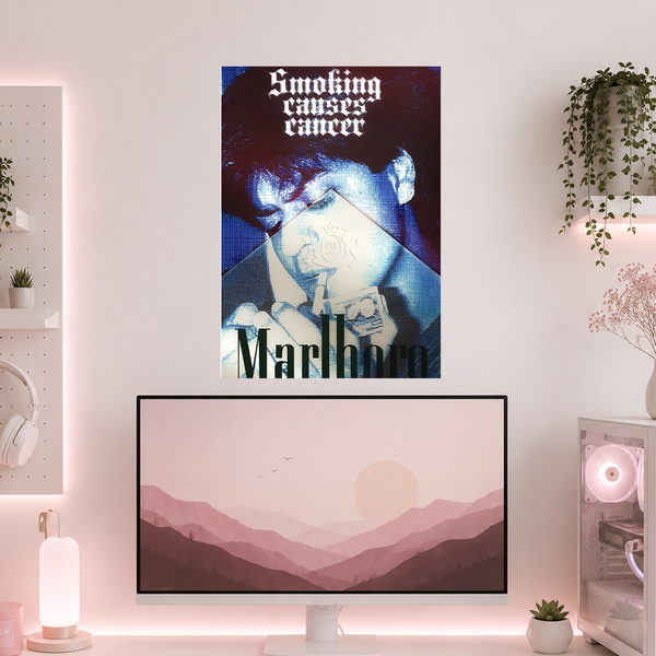Smoking causes C*ncer | Boss Babe | Poster | GB53