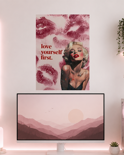 Love Yourself First | Boss Babe | Poster | GB55