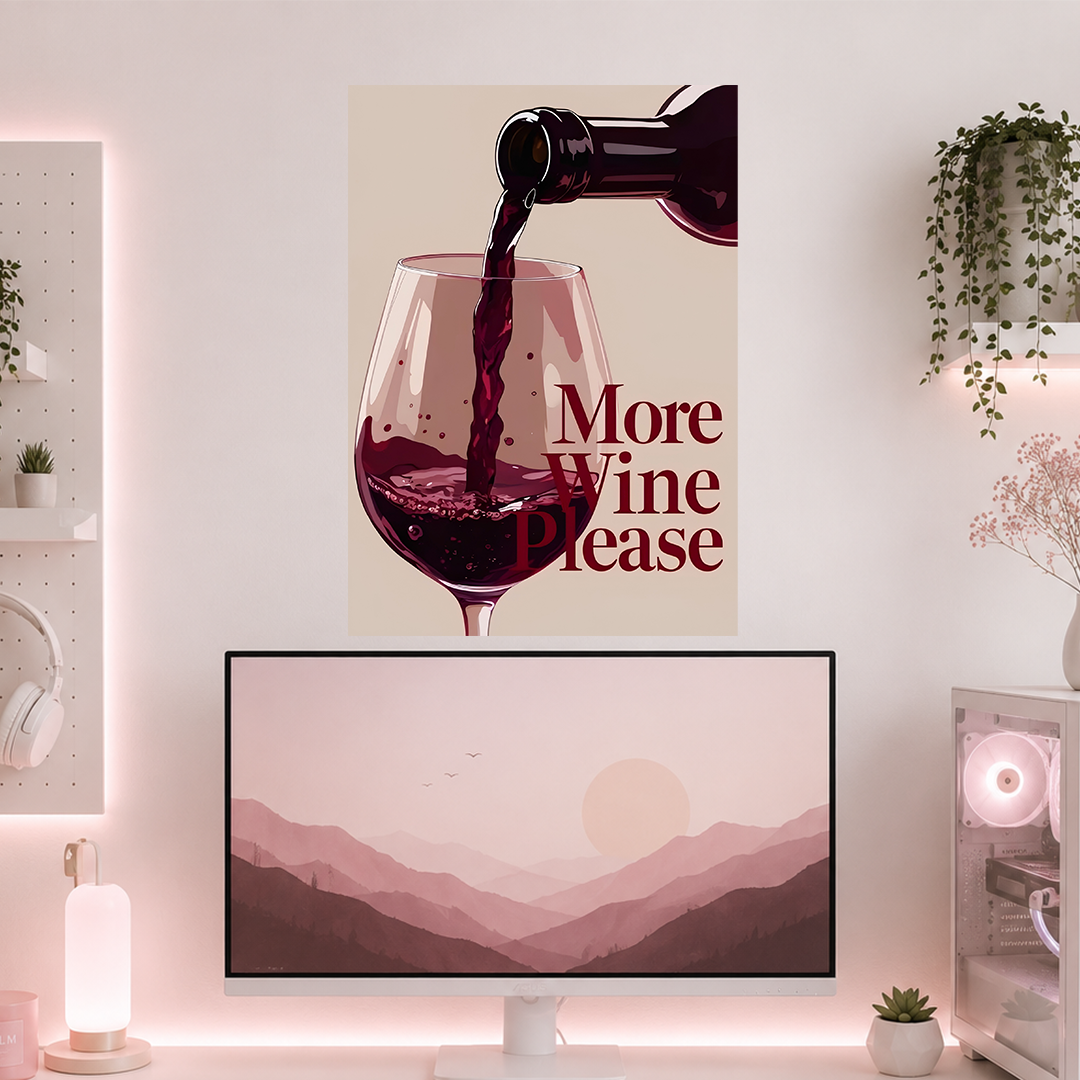 Wine Please | Boss Babe | Poster | GB59