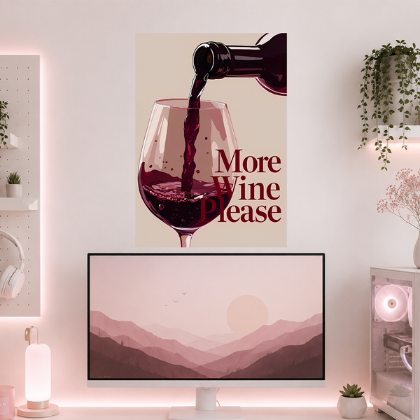Wine Please | Boss Babe | Poster | GB59