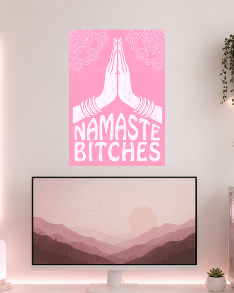 Namaste Beaches | Boss Babe | Poster
