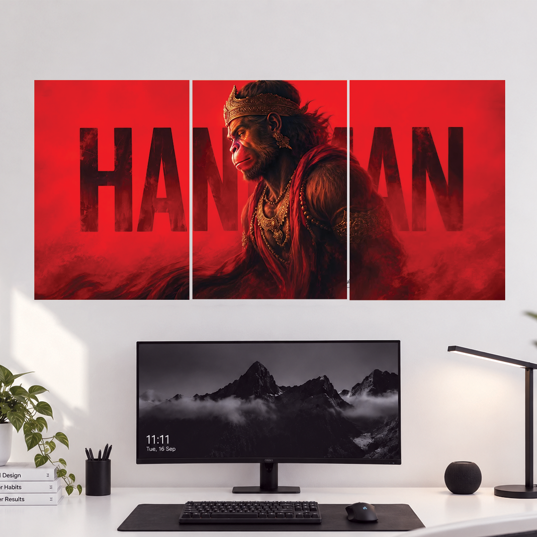Hanuman Ji | 3 Piece Split | Devotional