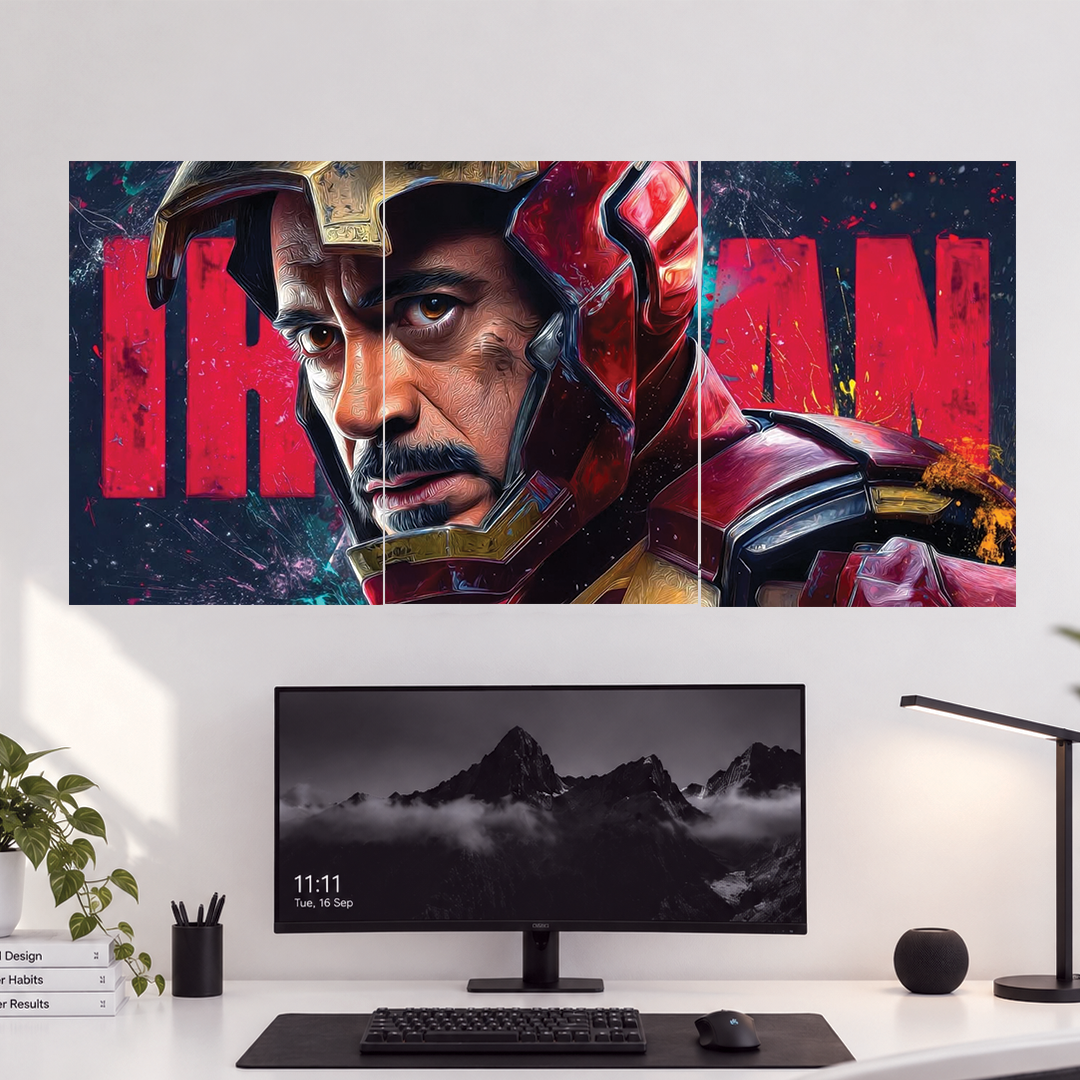Ironman | Tony Stark | 3 Piece Split | Marvel