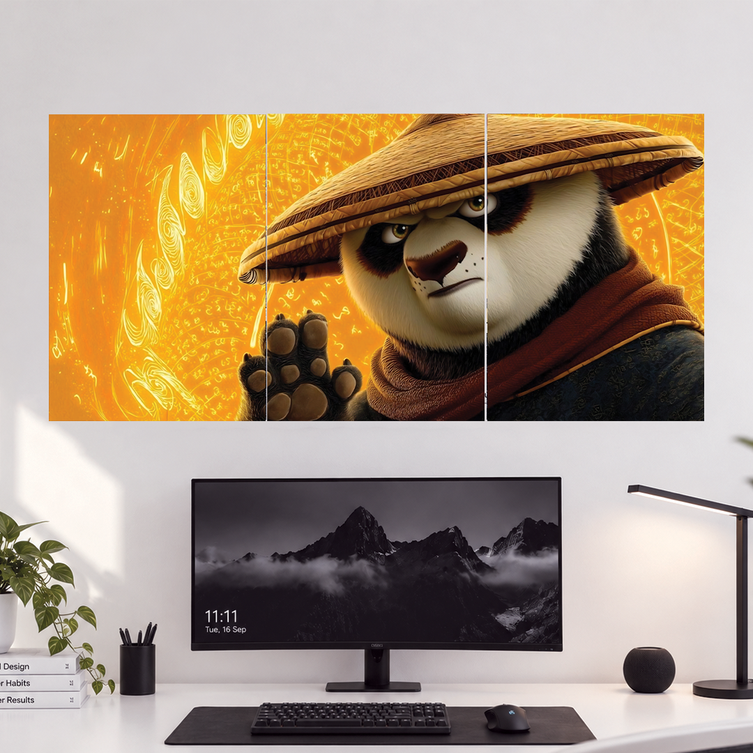 Kung Fu Panda | 3 Piece Split | Movies