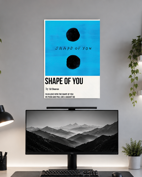Shape Of You | Music | Poster | MC51