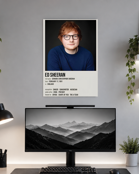Ed Sheeran | Music | Poster | MC61