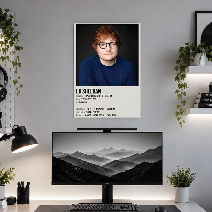 Ed Sheeran | Music | Poster | MC61